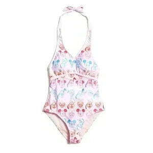 Disney Mickey And Friends Women’s One Piece Colorful Bathing Suit